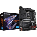 Gigabyte Z790 AORUS ELITE AX emaplaat, 16*+2+1 faasi VRM, kuni 7600MHz DDR5, 4xPCIe 4.0 M.2, Wi-Fi 6E, 2.5GbE LAN, USB 3.2 Gen 2x2