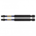 Irwin Impact Pro kruvikeeraja otsikud IW6061210, 89mm, SQ2, 2 tk, kvaliteetne teras, ergonoomiline disain