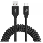 Tellur Andmekabel TLL155395, 1,8m, 3A, Type-C, USB-A, kangas, 480Mbit/s, &uuml;lekoormuse kaitse