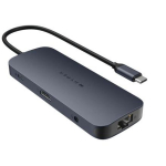 Hyper | HyperDrive EcoSmart Gen.2 universaalne USB-C 10-in-1 keskus, HD4005GL, 140 W, 1xRJ-45, 1xHDMI