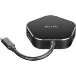 D-Link dokkimisjaam DUB-M420, 2xUSB 3.0, HDMI, USB-C Power Delivery, 60W, plug-and-play