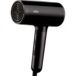 Braun BRHD410E juuksekuivati, 2100 W, 3 kiirust, 3 temperatuuri, IONTEC, must, 10 mm otsik