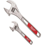 Milwaukee reguleeritav mutriv&otilde;ti 48227400, 150mm/250mm, 2 tk, teras, kroomitud, ergonoomiline k&auml;epide