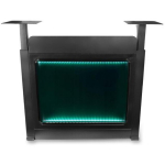 DNA Professional DJ BOOTH BK, DJ-pult RGB LED-paneeliga, 30.5kg, 99x49.5cm, 50kg, must, kokkupandav