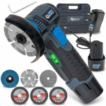 12V 76mm cordless brushless angle grinder 2x2.0Ah