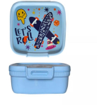Pārtikas uzglabā&scaron;anas trauks kvadrātveida 0,9L Snap Box zils/fun-tilities