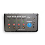 Solid State Logic SSL12 heliliides, USB-C, 12/8, 32-bitine, 192 kHz, 4 XLR combo, 2 instrumendisisendit, 4 v&auml;ljundit