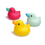 Kidsme vannapartide komplekt 9652, PVC, 3 tk, roosa, kollane, sinine, alates 3 kuust