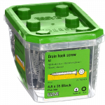 Rennikonksukruvi 4,8X35 A2 must-250tk. 590404 ESSVE