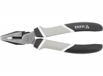 Yato Kombineeritud Tangid 8" YT-6582, 200mm, #55 s&uuml;sinikteras, k&otilde;rge p&ouml;&ouml;rdemomendi tehnoloogia, isoleeritud k&auml;epidemed