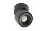 Laevalgusti LED BIANCO, &uuml;mmargune, must, 8W, 680lm, 4000K LD-BNC8WOC-NB GTV
