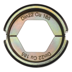 PRESES VEIDNES DIN STANDARTS, VARA, DIN22 CU 185 - 1 PC, 4932451752 MILWAUKEE