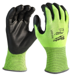 PRETSAGRIE&Scaron;ANĀS AIZSARDZĪBAS D KLASES ATSTAROJO&Scaron;I CIMDI, HI-VIS CUT D GLOVES - 7/S - 1PC, 4932479926 MILWAUKEE