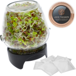 Twist-off idandaja purkidele + 5 seemnepakki BIOOGROD 745753, 11x10.5x14 cm, 0.35 kg