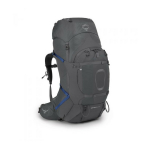 Seljakott Aether Plus 70, Osprey, 0843820110135, 70L, 2.6kg, 420D High Tenacity Bluesign Nylon, ECLIPSE GREY