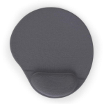 Gembird geeli hiirepadi MP-GEL-GR 240x220 mm, paksus 4 mm, hall, randme tugi, libisemisvastane alus