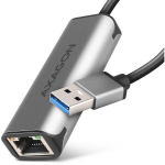 Axagon V&otilde;rgukaart ADE-25R, 2.5 Gbit/s, USB 3.2 Gen 1, 1x RJ-45, metallkorpus, Plug and Play, Wake-on-LAN