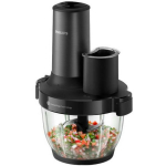 Philips Toiduprotsessor HR1507/00, 650W, 2.0l, 4 kiirus, Plastik, Must