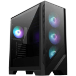Msi Korpus MAGFORGE321RAIRFLOW, Midi Tower, 3x 120 mm esif&auml;nnid, 2x 2.5" HDD, 1x 3.5" HDD, 1x USB 3.2 Gen 2x2 Type-C