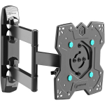 Onkron telerii kinnitamine M4SR-B, 17-43 tolli, maksimaalne kandev&otilde;ime 35 kg, VESA 100 x 100 - 200 x 200, must