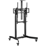 Gembird TV alus TVS-100T-01, max. 120 kg, reguleeritav k&otilde;rgus, 55-100 tolli, VESA 800 mm x 600 mm, 1445 mm s&uuml;gavus