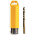Dewalt 5.1mm HSS-G kuldferro metallpuur DT5567-QZ 10 tk, 86mm pikkus, 46mm t&ouml;&ouml; pikkus, 3 lame k&uuml;lge, kuldne ferrous oks&uuml;&uuml;d