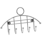 Axentia 5 Konks Riiul 7341655, 27,5 x 16 x 4,5 cm, 3 kg