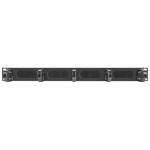 Lanberg Kaabli korraldaja AK-1203-B, 1U, 44,45x482,6x80mm, 5 k&auml;epidet, must