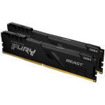 Kingston Fury Beast m&auml;lu, KF432C16BB1K2/32, 32 GB, DDR4, 3200 MT/s, 1.35 V, CL16, 2x16 GB, Dual rank, XMP 2.0