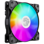Gamemax korpuse ventilaator FN12A-S5, 120mm, 41cfm, 800-1600rpm, 30dBA, l&auml;bipaistvad ventilaatori labad