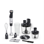Tefal K&auml;si segisti HB67G830, 1000 W, 20 kiirus, Turbo režiim, Must/Roostevaba teras