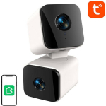 Gosund PC12 nutikas kahekordne WiFi kaamera, 4MP, 1920x2160, H.265, 90&deg; vertikaalne, 355&deg; horisontaalne p&ouml;&ouml;ramine