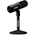Shure MV6 d&uuml;naamiline mikrofon, 128 dB, 50-15000 Hz, USB Type-C, 1x 3.5 mm, Digitaalne Popper Stopper, Reaalajas m&uuml;rasummutaja