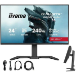 Iiyama G-MASTER GB2471HSU-B1 LCD monitor, 60.5 cm, 1920 x 1080, 240 Hz, 0.3 ms, 2xHDMI, 1xDP, 3xUSB, 2 k&otilde;larit, reguleeritav alus