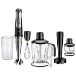 Braun MultiQuick 9 k&auml;siblender MQ9147X, 1200 W, 3 kiirus, 0.6 L, 0.35 L, ActiveBlade, PowerBell Plus, SplashControl