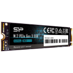 Silicon Power P34A60 SSD, SP128GBP34A60M28, 128 GB, PCIe 3.0, 2200 MB/s, 1600 MB/s, M.2, 0-70 &deg;C