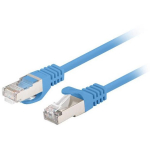 Lanberg Patchcord kaabel 1M 10-pakk fluke passed sinine, 26AWG, 5.7mm, CCA, PVC, 250MHz, 10Gb/s
