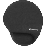 Sandberg Hiirepad 520-37, 25cm, 21.5cm, 2.3cm, m&auml;luvaht, libisemisvastane alus, ergonoomiline disain