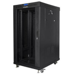 Lanberg Vaba seisukohaga kapp 19 tolli 22U 600x800, FF01-6822-12BL, 1239x600x800mm, 76kg, 1200kg, 4 ventilaatori pesa, IP20