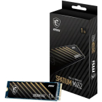 MSI SPATIUM M452 S78-440L970-P83, 1000GB, M.2 2280, PCIe 4.0 x4, NVMe 1.4, 3600/3100 MB/s, 300 TBW, 3D NAND, Phison E29T