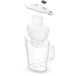 Brita Aluna 2,4l kann + 2 Maxtra kassetti, valge, 1056049, 2,4L, 1,4L, plastik, n&otilde;udepesumasin, filter