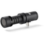 R&Oslash;DE Videomic Me-C+ Black, mobiiltelefoni mikrofon, 698813014767, 24 bit, 48 kHz, USB, 20-20000 Hz, 115 dB, 74.5 dB, kardioidne