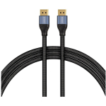 Savio CL-211 DisplayPort kaabel, 3 m, must, DisplayPort emased pistikud, 1 tk