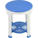 Reha Fund RF-824 p&ouml;&ouml;rlev vannitoa taburet, 35cm, 42-54cm, 150kg, PVC, kokkupandav, riiul