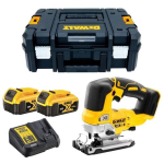 Akutikksaag 18V 2x5,0Ah (DCS334P2-QW) Dewalt