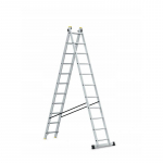 Kahepoolne redel 2x11 astet 150kg AW23074 AWTOOLS