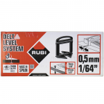 Plaadivahet&uuml;kid BRIDA 3-12MM 0,5 DELTA LEVEL.SYS.(C2400); 3932 RUBI