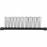 Pikkade padrunite komplekt METRIC 3/8" 10 tk. 4932492509 MILWAUKEE
