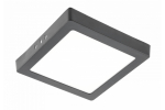 Pinna krohv LED laepaneel MATIS PLUS, must, 24W, 2000lm, 3000K, IP20, 120&deg; LD-MAN24W-CBP-10 GTV