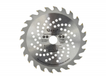 Geko TCT ringsaagiteras G78041, 180mm, 22,23mm, 24T, volframi karbiidist hambad, kvaliteetne terasest s&uuml;damik